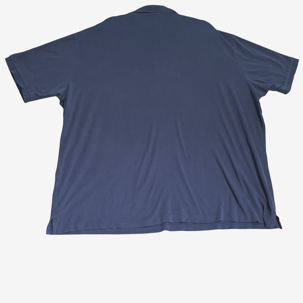 Polo Ralph Lauren Polo Shirt Mens 4XLT Navy Blue Short Sleeve Flesh Pony Logo - Picture 3 of 11